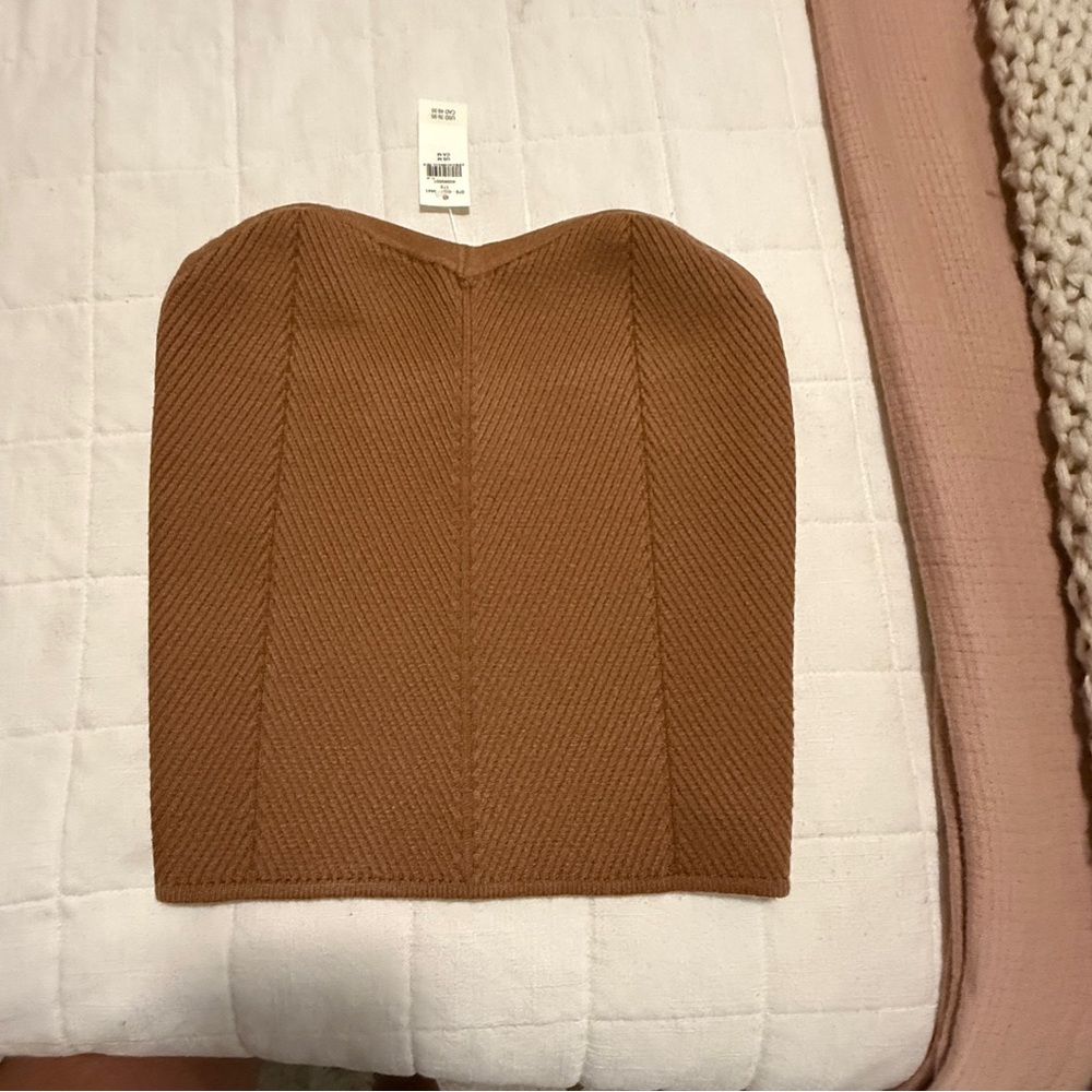 Aerie Brown Crop Top